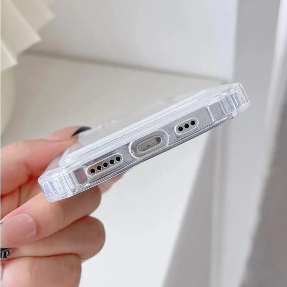 ⚠️Clearance iPhone 15/Pro/Pro Max Clear Protective Phone Case W/ Card Holder SAU - Picture 3 of 4